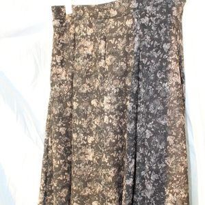 LuLaRoe Brown Madison Midi Skirt Sz: S